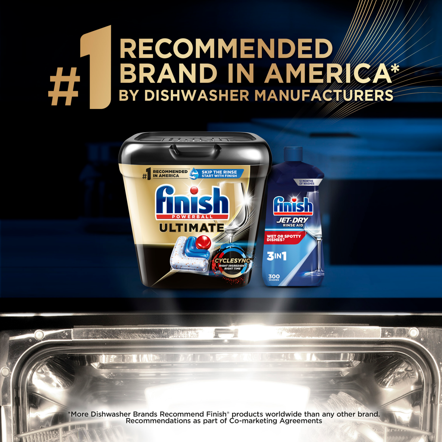 slide 3 of 8, Finish Ultimate Dishwasher Detergent, Premium Dishwashing Tablets, 11 ct, 11 ct