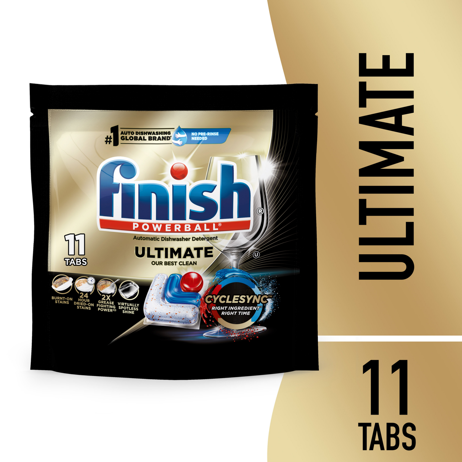 slide 1 of 8, Finish Ultimate Dishwasher Detergent, Premium Dishwashing Tablets, 11 ct, 11 ct