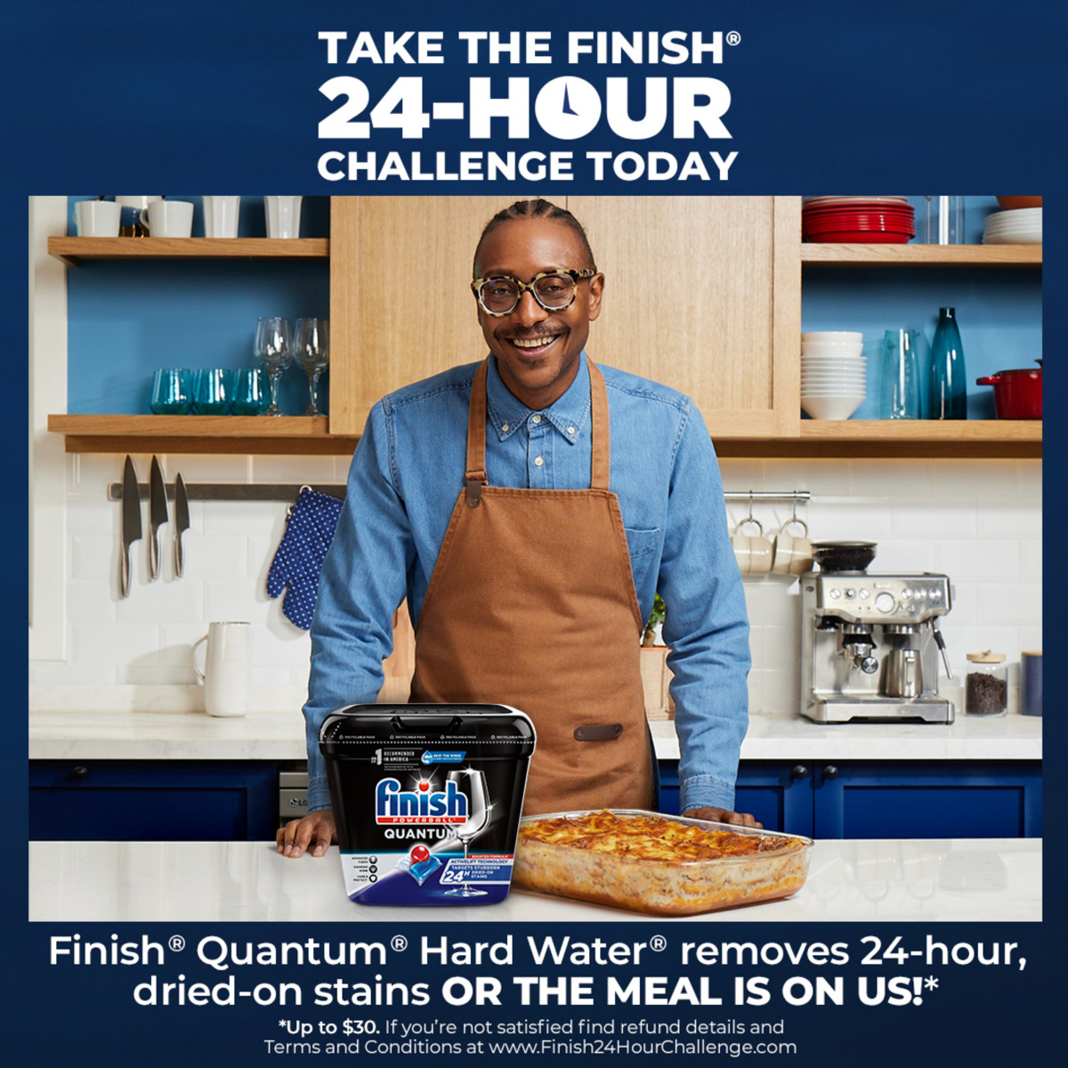 slide 8 of 21, Finish Quantum Automatic Dishwasher Detergent 21 ea, 21 ct