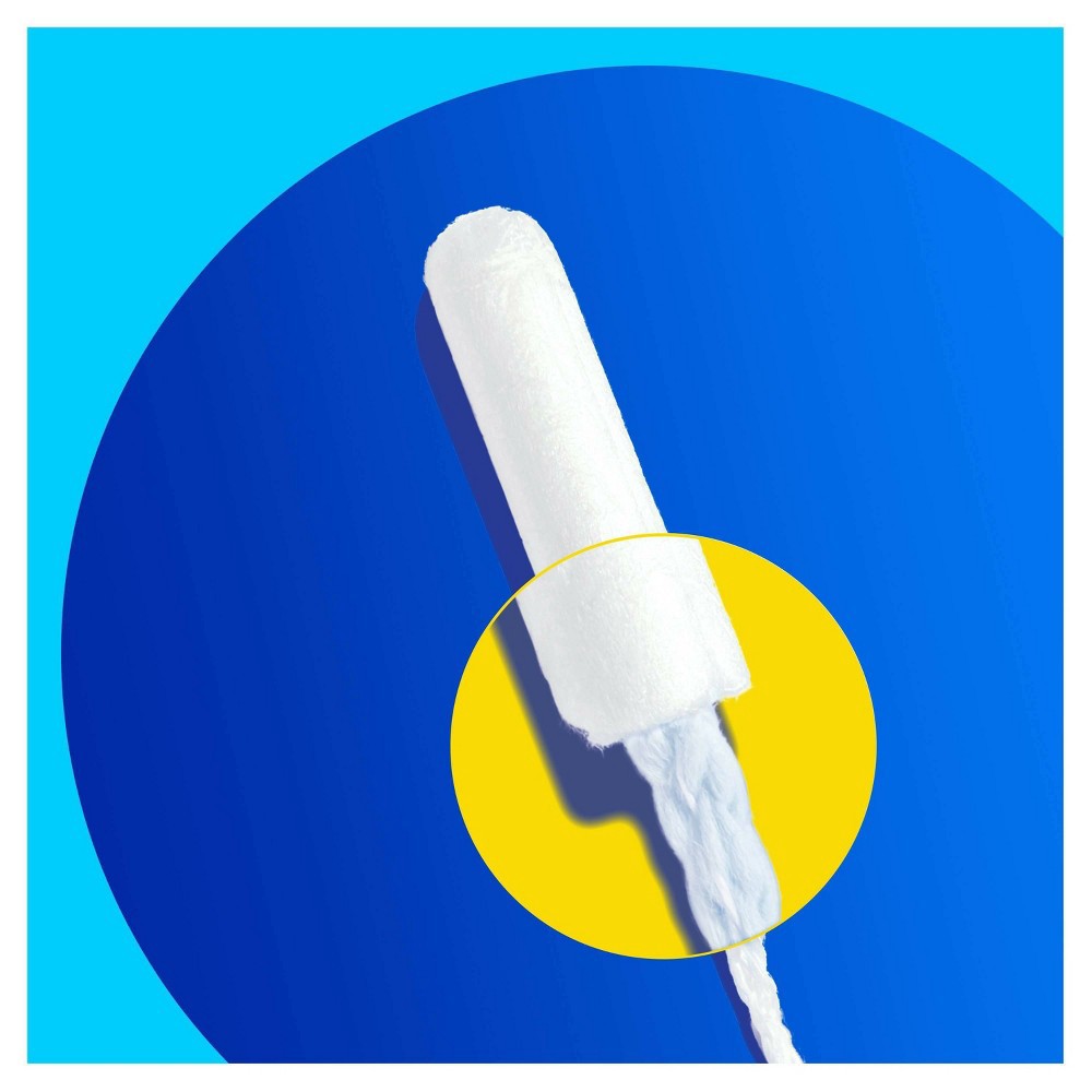 slide 6 of 7, Tampax Pearl Light Absorbency Plastic Applicator and LeakGuard Braid Tampons - Unscented - 50ct, 50 ct