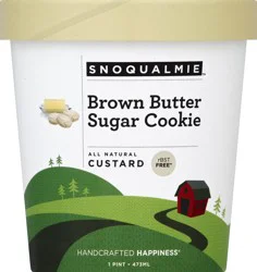 Snoqualmie Brown Butter Sugar Cookie Ice Cream