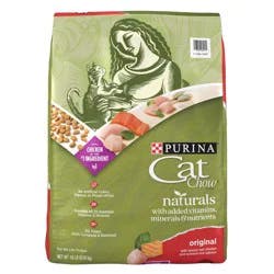 Purina Cat Chow Naturals Original Chicken Flavor Dry Cat Food - 18lbs