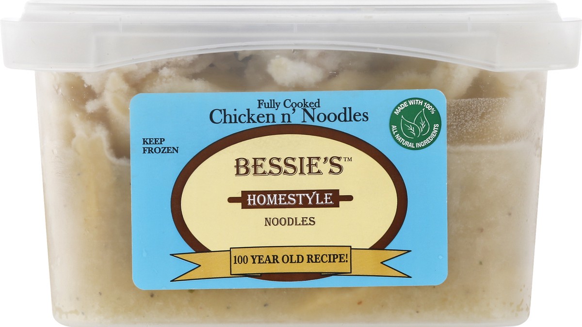 slide 4 of 9, Bessie's Homestyle Chicken n' Noodles 28 oz, 28 oz