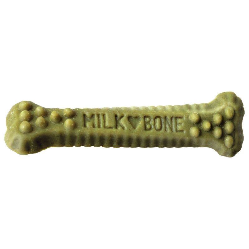 slide 3 of 7, Milk-Bone Brushing Chews in Peppermint Dental Chicken Flavored Dog Treats - 48ct/18.9oz, 48 ct, 18.9 oz