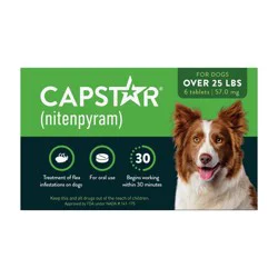 Capstar (Nitenpyram) for Dogs - 25lbs