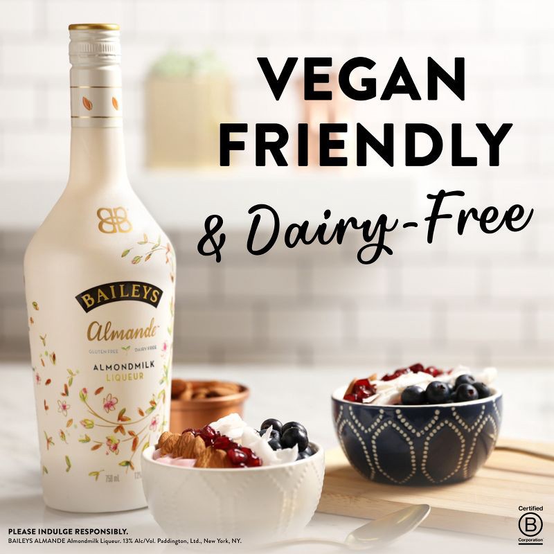 slide 2 of 9, Baileys Almande Almondmilk Liqueur - 750ml Bottle, 750 ml
