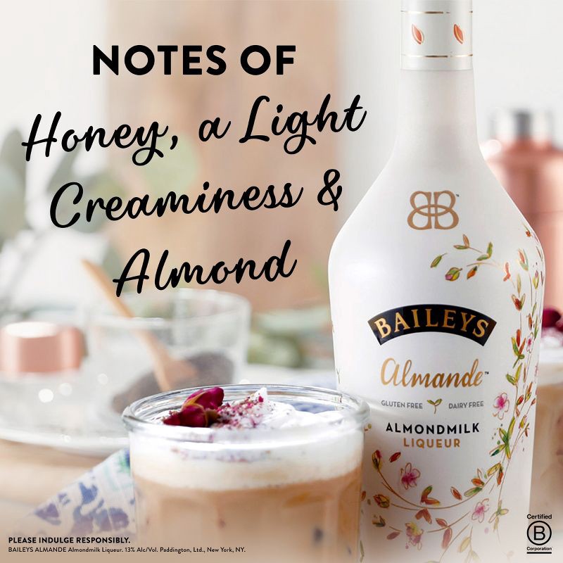 slide 3 of 9, Baileys Almande Almondmilk Liqueur - 750ml Bottle, 750 ml