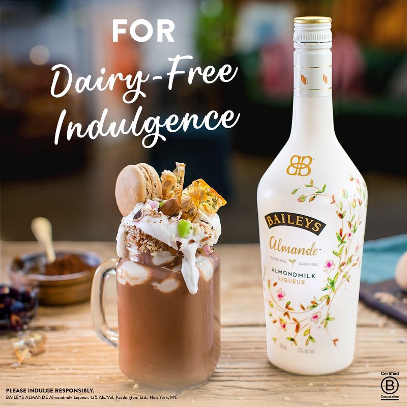 slide 5 of 9, Baileys Almande Almondmilk Liqueur - 750ml Bottle, 750 ml