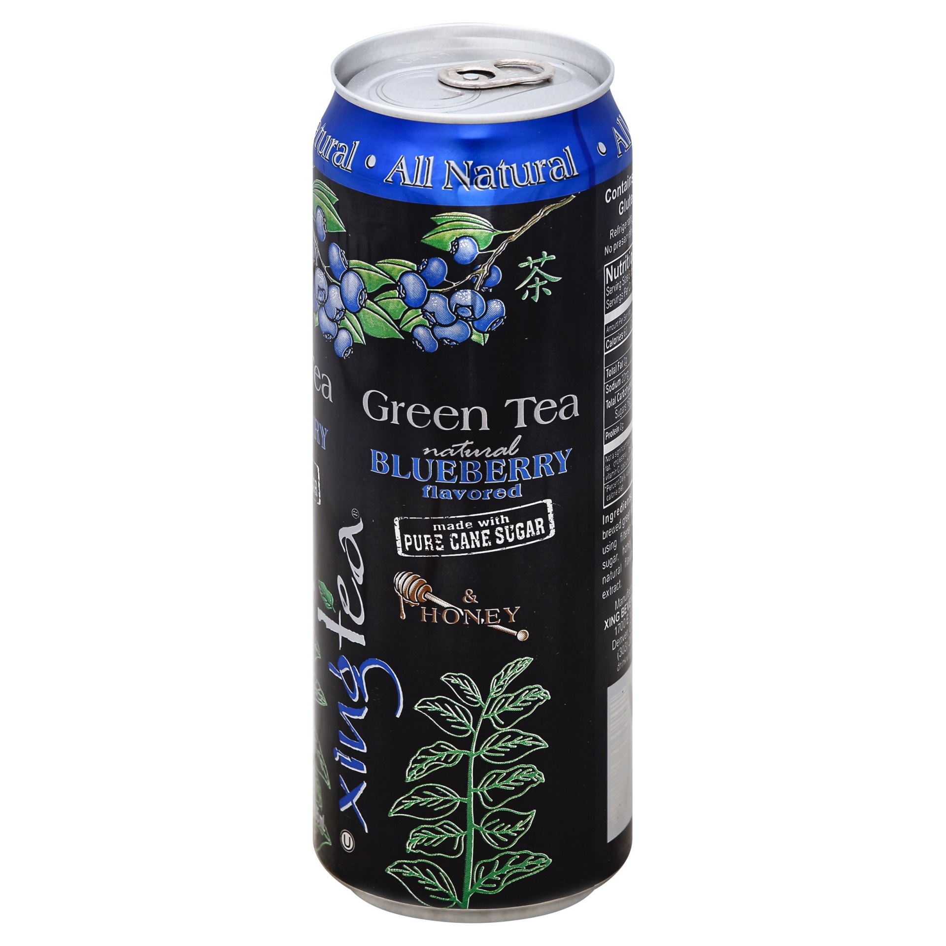 slide 1 of 1, Xing Green Tea With Blueberry & Honey, 23.5 fl oz