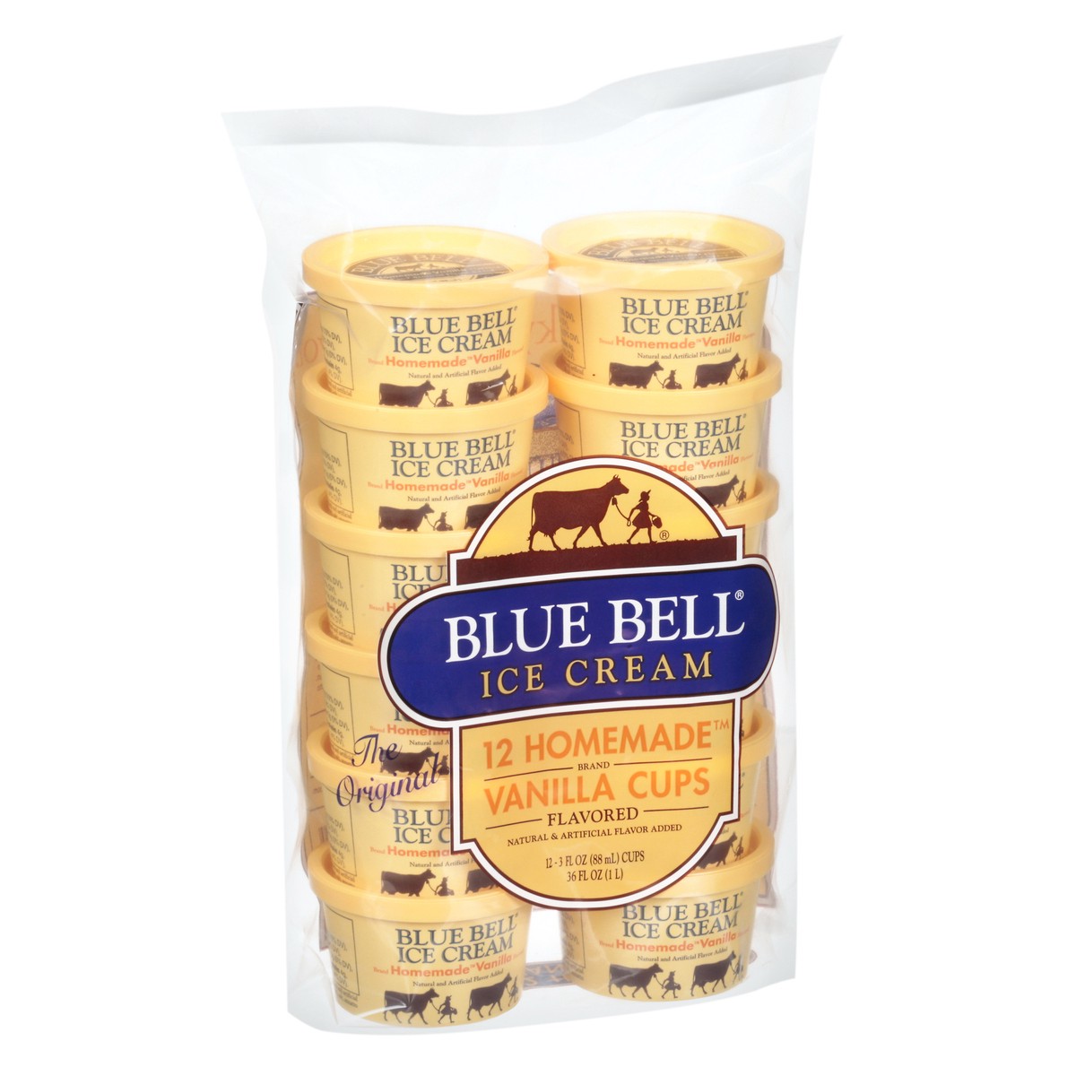 slide 8 of 9, Blue Bell Ice Cream Cups, 12 ct