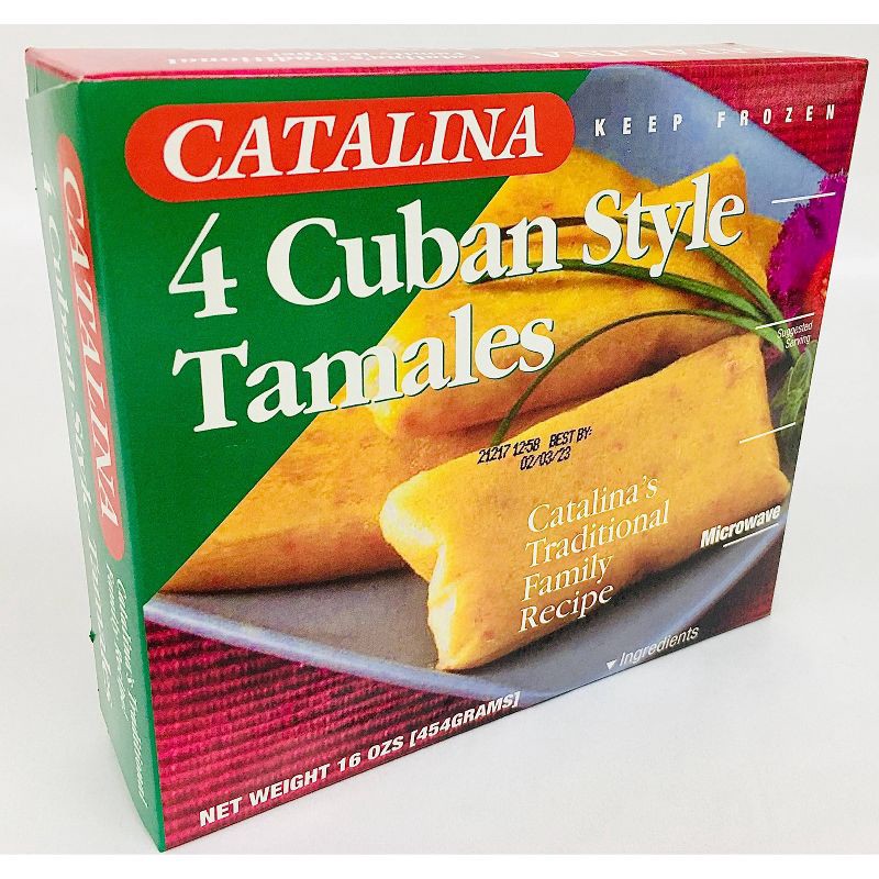 slide 3 of 3, Catalina Frozen Cuban Style Tamales - 16oz/ 4ct, 4 ct; 16 oz