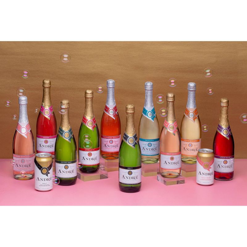 slide 3 of 4, Andre Blush Champagne Sparkling Wine - 750ml Bottle, 750 ml