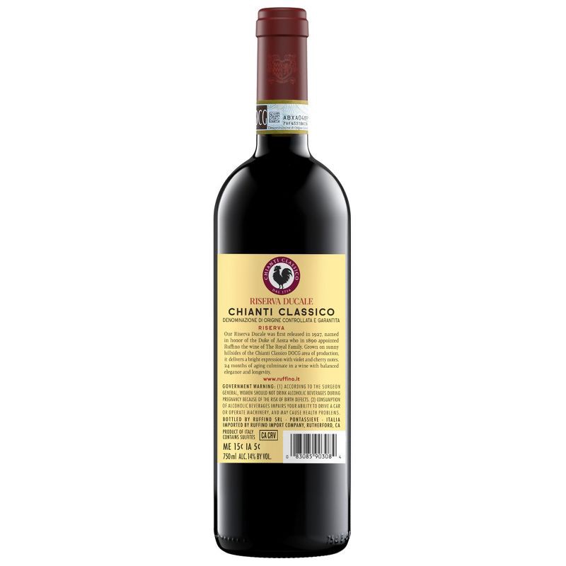 slide 2 of 12, Ruffino Riserva Ducale Chianti Classico DOCG Sangiovese Red Blend Italian Red Wine - 750ml Bottle, 750 ml