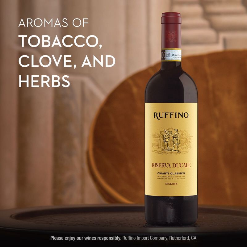 slide 4 of 12, Ruffino Riserva Ducale Chianti Classico DOCG Sangiovese Red Blend Italian Red Wine - 750ml Bottle, 750 ml