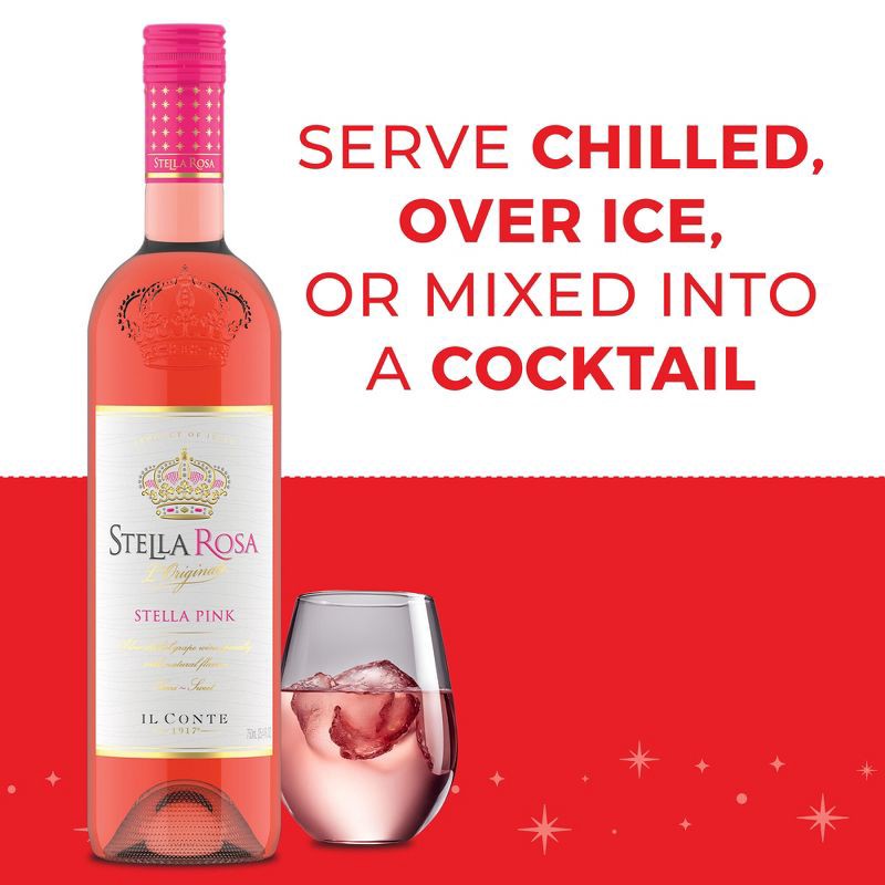 slide 5 of 14, Stella Rosa Stella Pink Rosé Wine - 750ml Bottle, 750 ml