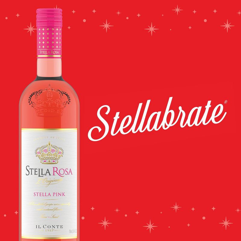 slide 10 of 14, Stella Rosa Stella Pink Rosé Wine - 750ml Bottle, 750 ml