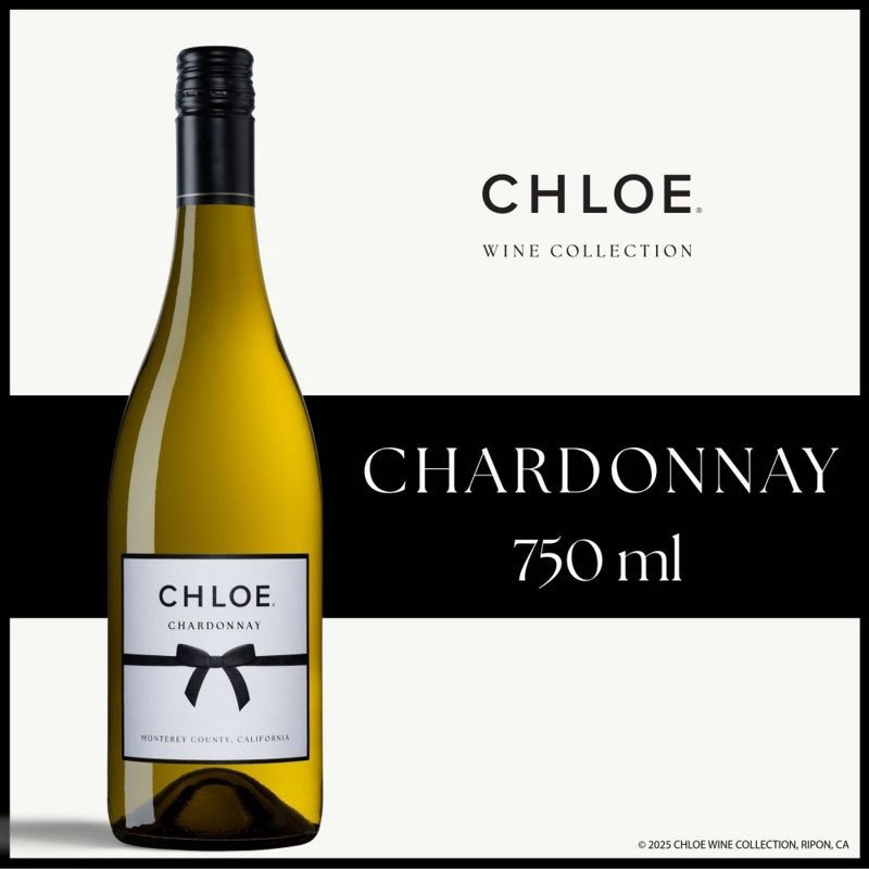 slide 3 of 8, Chloe Wine Collection Chloe Chardonnay White Wine - 750ml Bottle, 750 ml