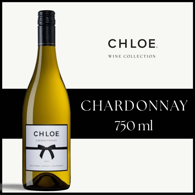 slide 3 of 8, Chloe Wine Collection Chloe Chardonnay White Wine - 750ml Bottle, 750 ml