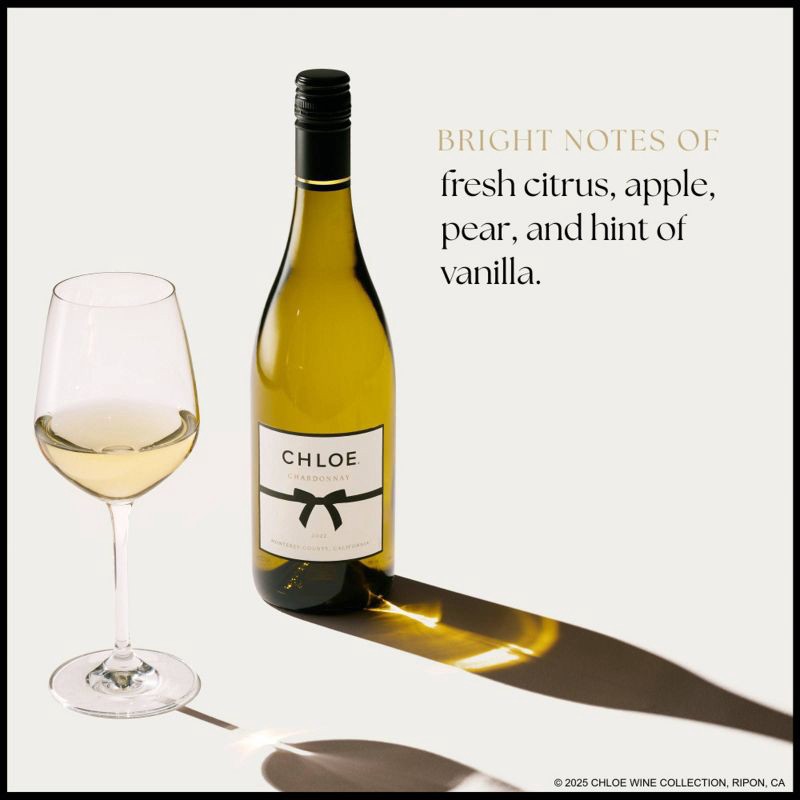 slide 4 of 8, Chloe Wine Collection Chloe Chardonnay White Wine - 750ml Bottle, 750 ml
