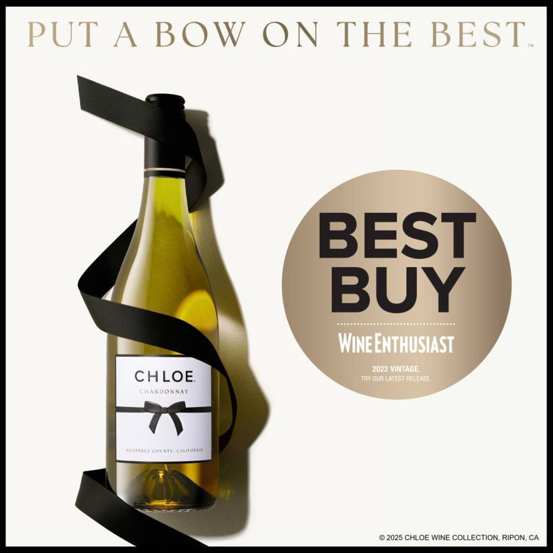 slide 5 of 8, Chloe Wine Collection Chloe Chardonnay White Wine - 750ml Bottle, 750 ml