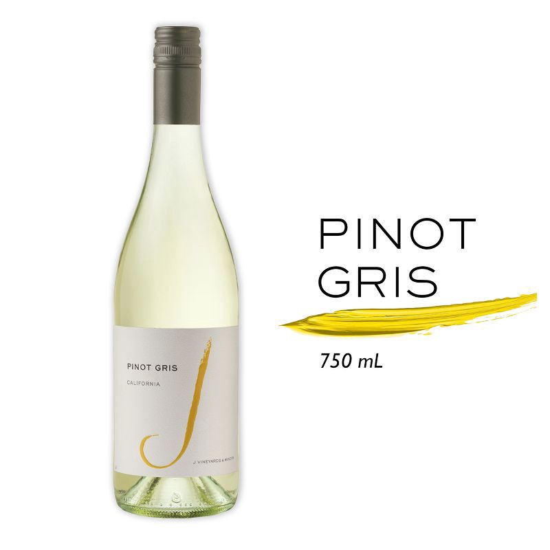 slide 2 of 7, J Vineyards Pinot Gris White Wine - 750ml Bottle, 750 ml