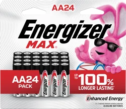 Energizer Max AA Alkaline Batteries 24 Pack