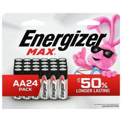 Energizer Max AA Alkaline Batteries 24 Pack