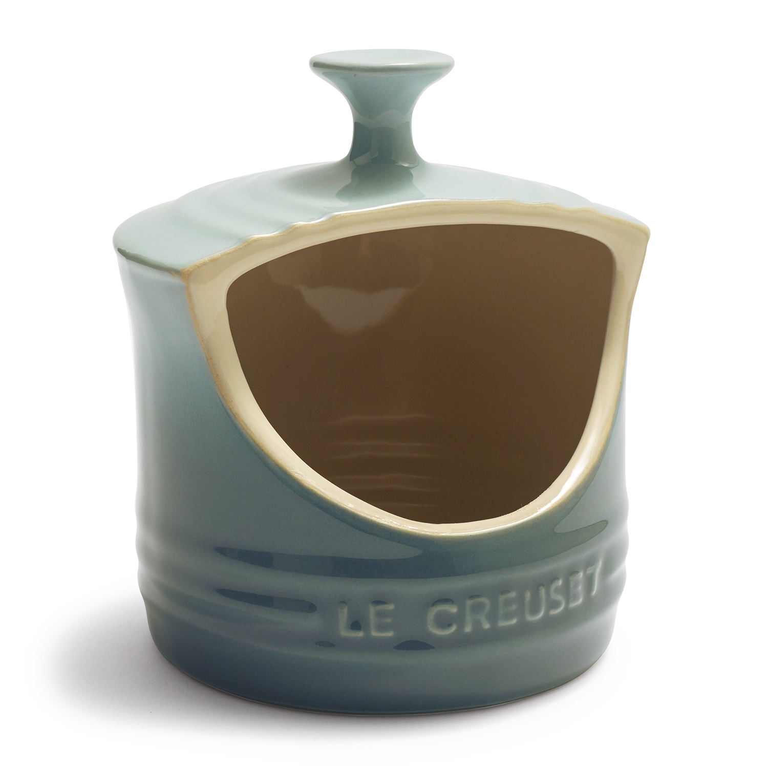 slide 1 of 1, Le Creuset Salt Crock, Sea Salt, 10 oz