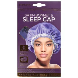 Donna Premium Collection Satin Bonnet & Sleep Cap