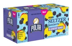 Polar Seltzer - 8pk 12oz - Blackberry Mango
