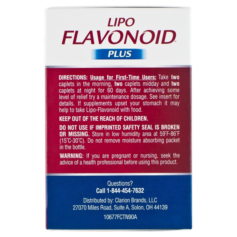 slide 3 of 4, Lipo-Flavonoid Plus Inner Ear Health Caplets -90ct, 90 ct