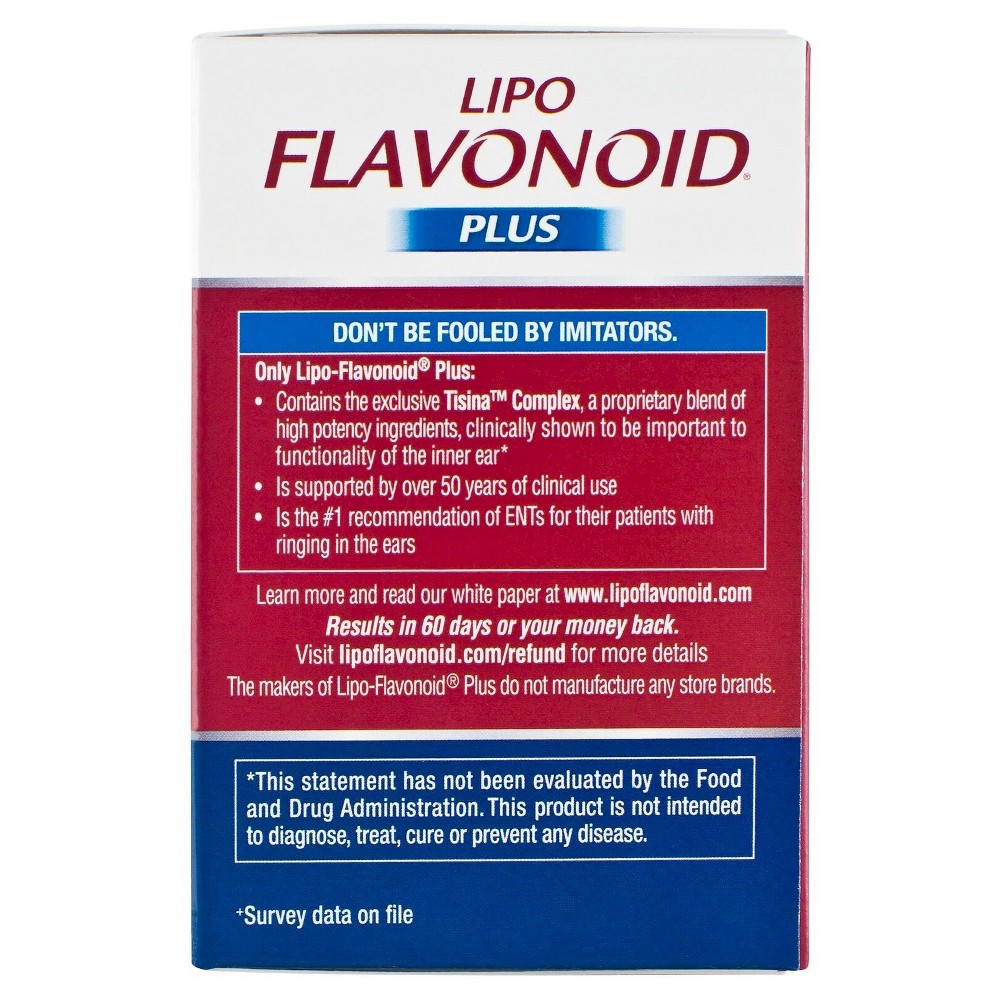 slide 4 of 4, Lipo-Flavonoid Plus Inner Ear Health Caplets -90ct, 90 ct