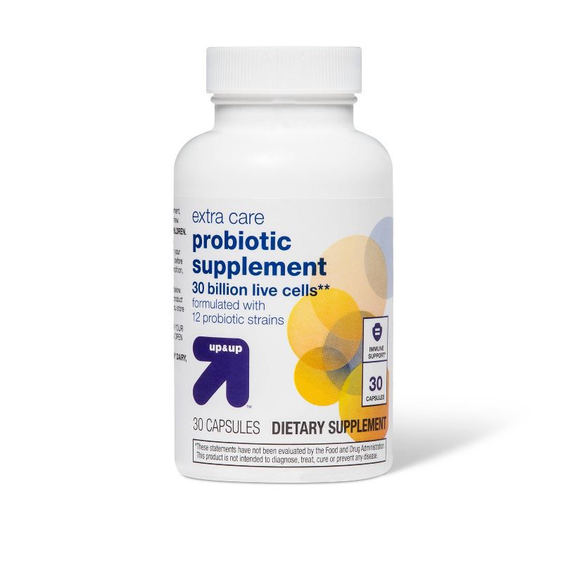 slide 2 of 4, Daily Flora Probiotic Capsules - 30ct - up&up™, 30 ct