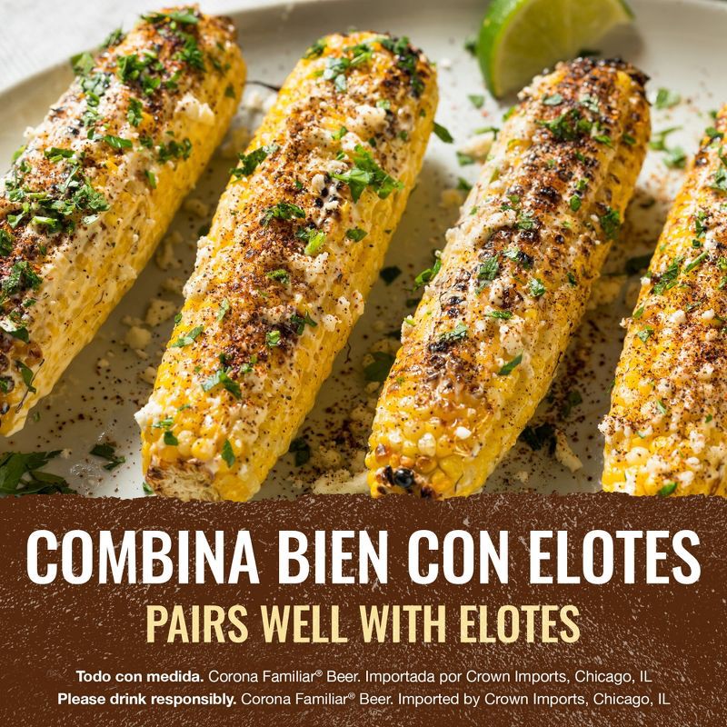 slide 2 of 9, Corona Familiar Lager Beer - 12pk/12 fl oz Bottles, 12 ct; 12 fl oz