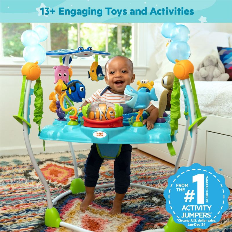slide 2 of 18, Bright Starts Disney Baby Finding Nemo Sea of Activities Jumper, 1 ct
