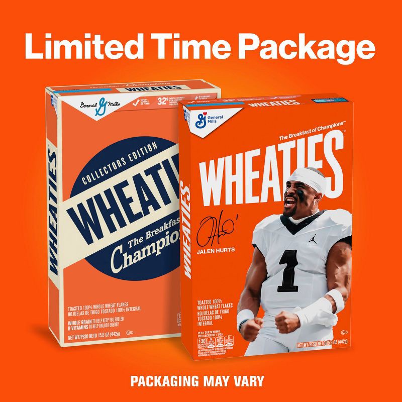 slide 2 of 10, Wheaties Breakfast Cereal -15.6oz - General Mills, 15.6 oz