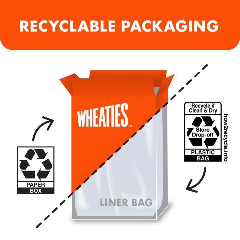 slide 8 of 10, Wheaties Breakfast Cereal -15.6oz - General Mills, 15.6 oz