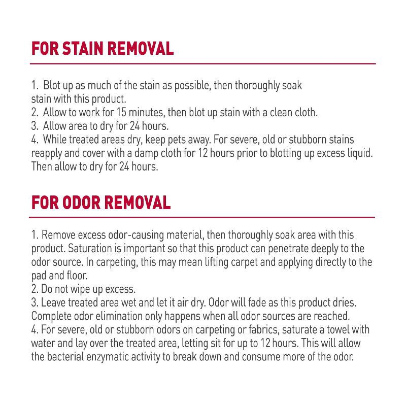 slide 5 of 10, Nature's Miracle Spray Pet Stain and Odor Remover Enzymatic Formula 32 Oz, 32 oz