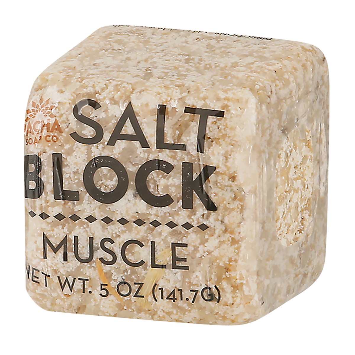 slide 2 of 12, Pacha Soap Co. Salt Block Muscle Relief, 5 oz