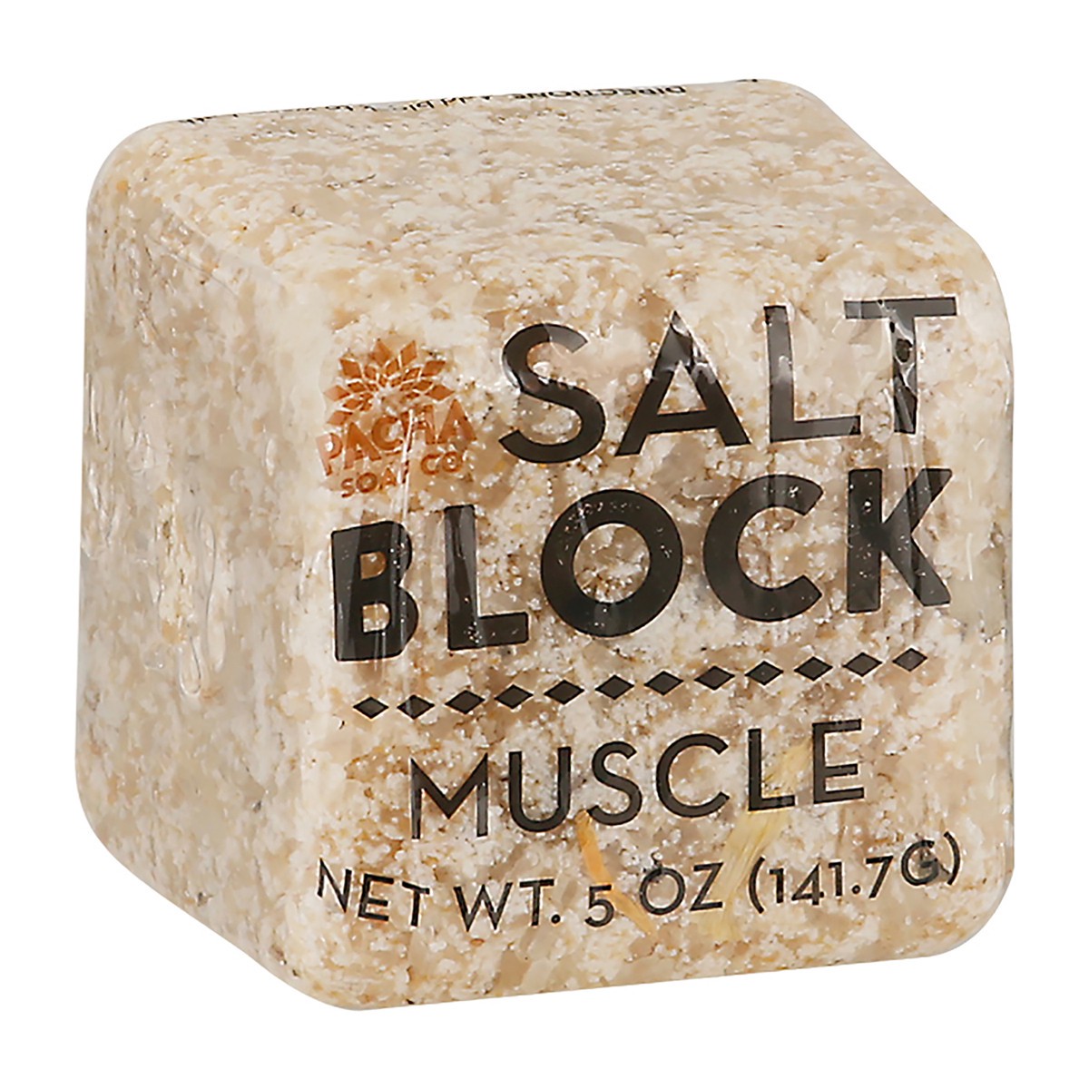 slide 5 of 12, Pacha Soap Co. Salt Block Muscle Relief, 5 oz