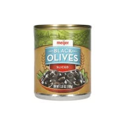 Meijer Sliced Black Olives - 3.8 oz