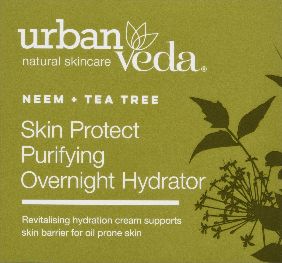slide 3 of 12, Urban Veda Purifying Skin Protect Neem + Tea Tree Overnight Hydrator 1.7 fl oz, 1.7 fl oz