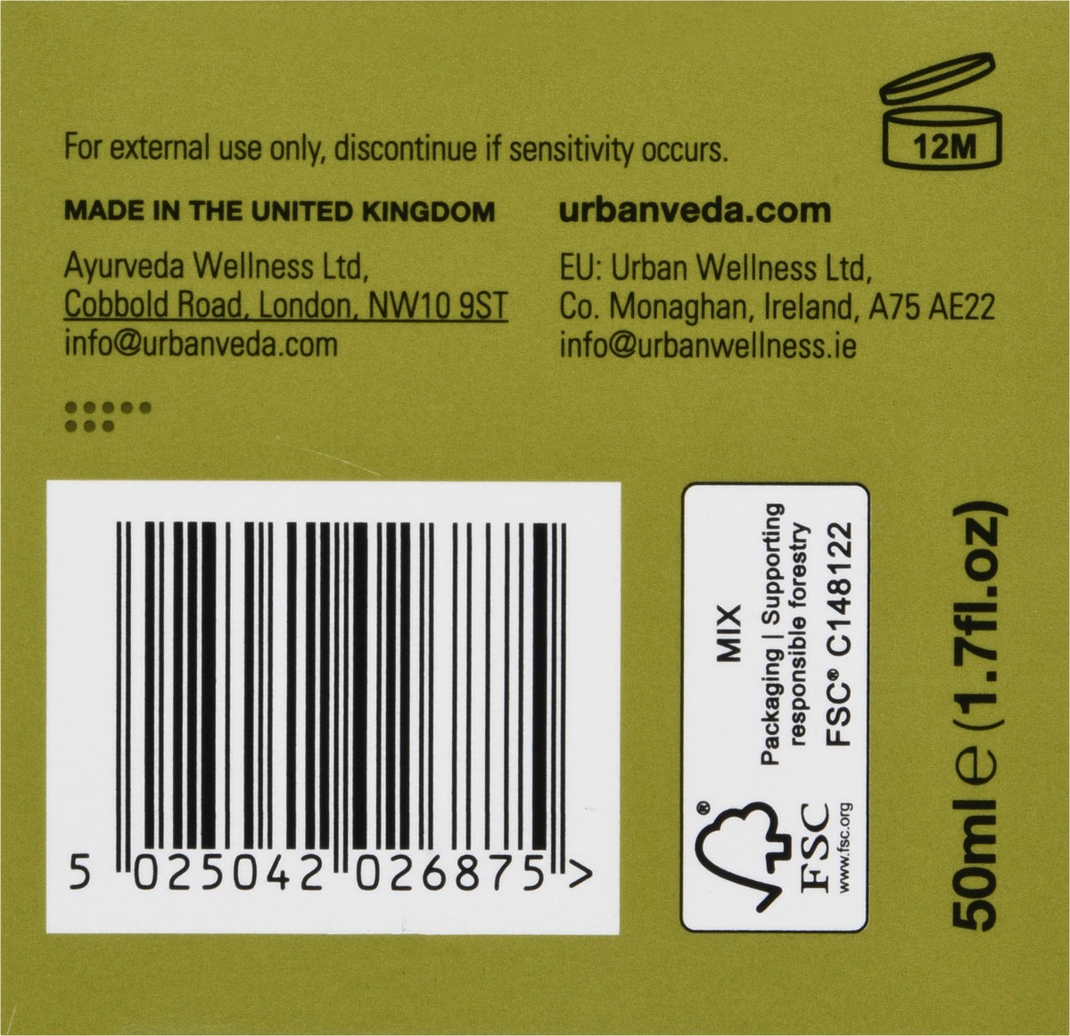 slide 5 of 12, Urban Veda Purifying Skin Protect Neem + Tea Tree Overnight Hydrator 1.7 fl oz, 1.7 fl oz