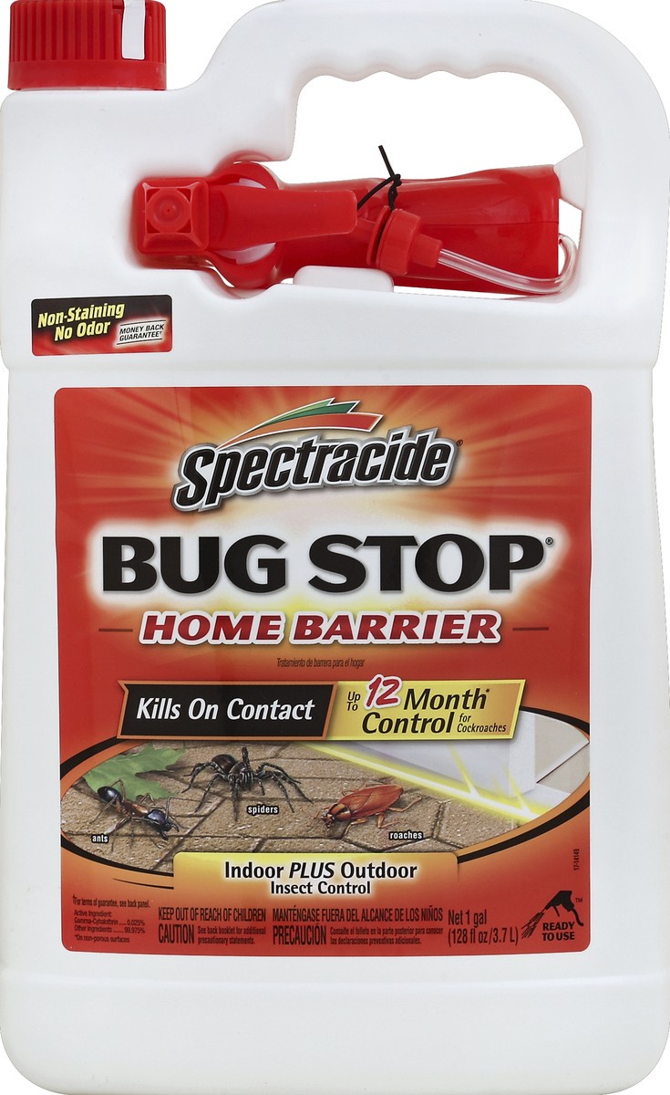 slide 1 of 3, Spectracide Bug Stop, 128 oz