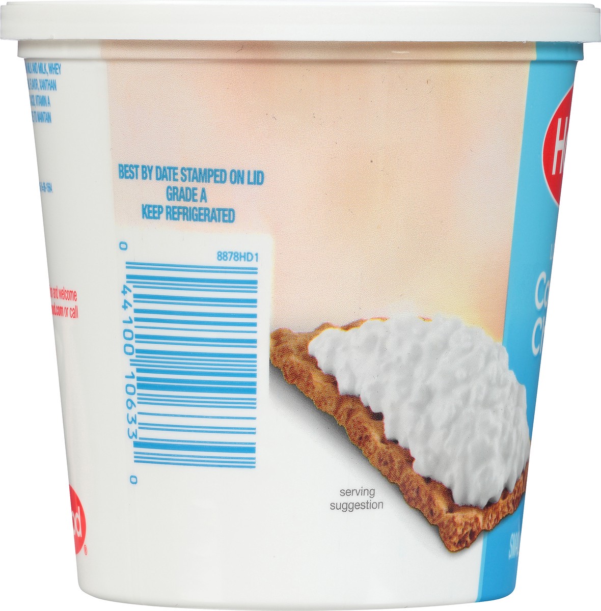 slide 8 of 8, Hood Regular Low Fat Cottage Cheese 1% Milk Fat - 24 OZ, 24 oz