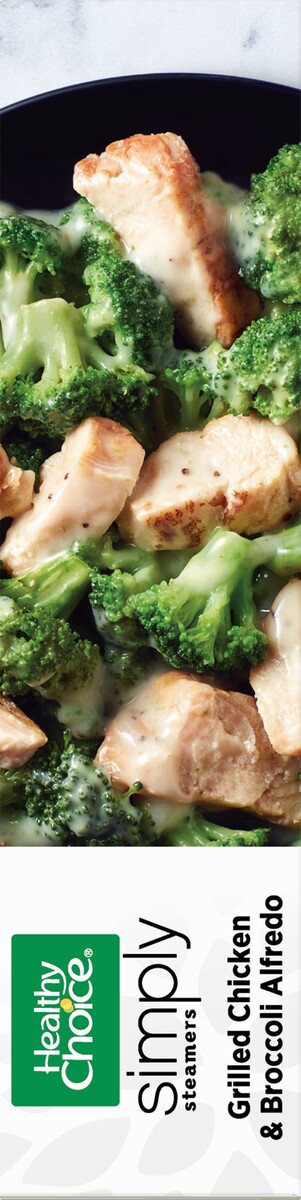 slide 4 of 12, Healthy Choice Simply Steamers Grilled Chicken & Broccoli Alfredo 9.15 oz, 9.15 oz