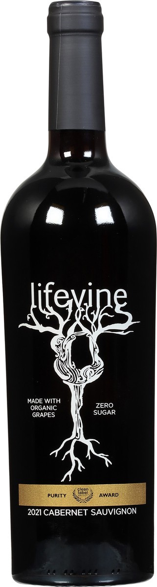 slide 9 of 9, Lifevine Zero Sugar Cabernet Sauvignon 750 ml, 750 ml