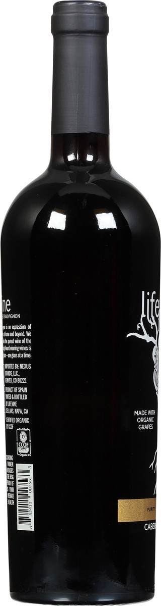 slide 4 of 9, Lifevine Zero Sugar Cabernet Sauvignon 750 ml, 750 ml