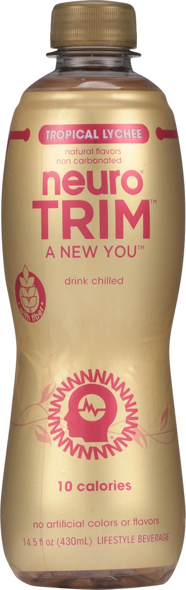 slide 9 of 9, Neuro Trim A New You Tropical Lychee Lifestyle Beverage 14.5 fl oz, 14.5 fl oz