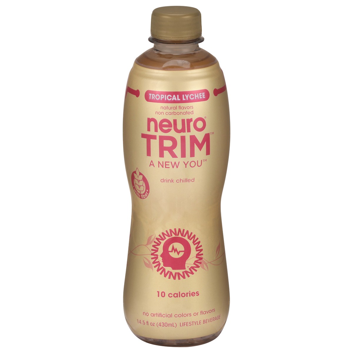 slide 1 of 9, Neuro Trim A New You Tropical Lychee Lifestyle Beverage 14.5 fl oz, 14.5 fl oz